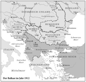 The Balkans 1912
