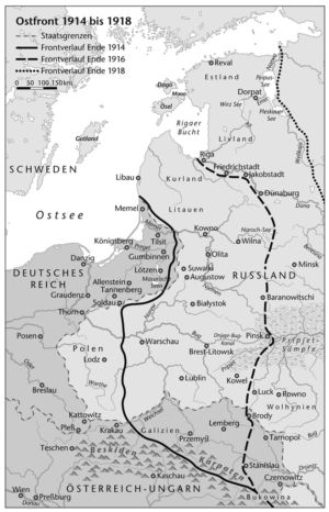 Ostfront 1914 bis 1918