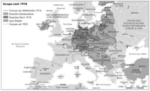 Europa nach 1918