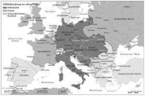 Alliances in Europe 1914