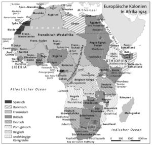 Afrika 1914