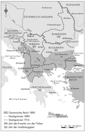 The Balkans 1912