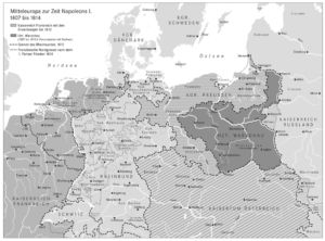 Mitteleuropa 1807 bis 1814