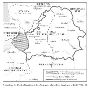 Weißrussland 1920 bis 1945