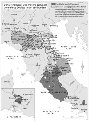 Papal State around 1500