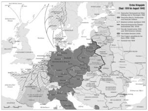 Europa 1939 bis 1940