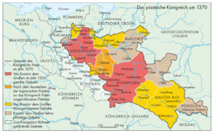 Poland around 1370