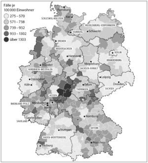 Wirbelsäulenoperationen in Deutschland