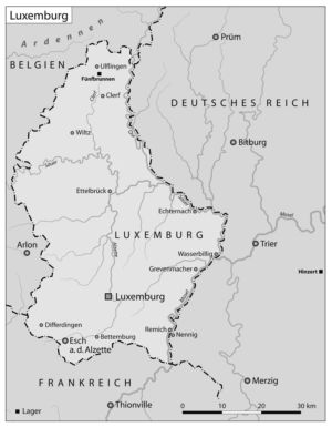 Luxemburg im Zweiten Weltkrieg