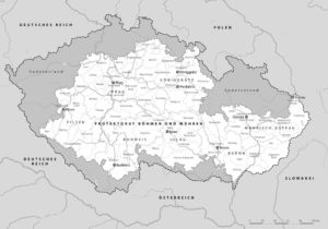 Protektorat Böhmen und Mähren 1939