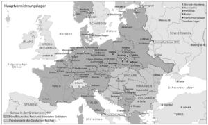 Konzentrationslager in Europa 1943