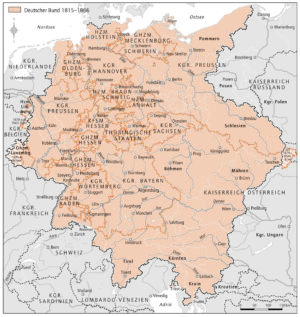 Deutscher Bund 1815 bis 1866