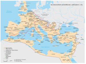Roman Empire around 150 after Christ