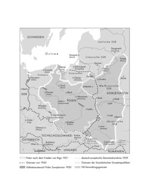 Polen 1921 bis 1950