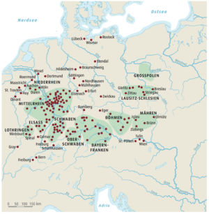 Tuchhandel in Europa
