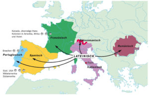 Roman languages in Europe
