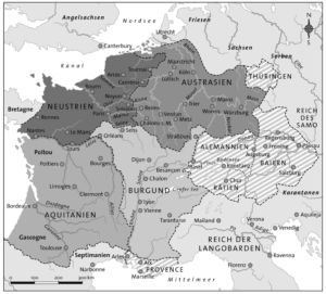 Franconia around 7th century