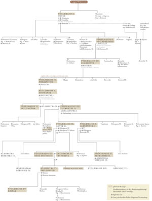 Genealogy Kleopatra