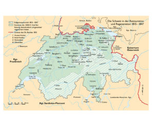 Schweiz 1815 bis 1847