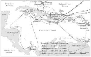 Christoph Kolumbus 1493 bis 1504