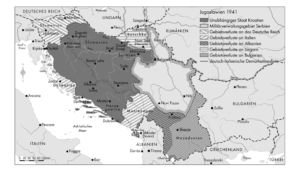 Jugoslawien 1941 bis 1944