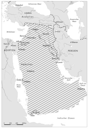 Scherif Husayus Plan von Großarabien