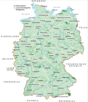 National parks in Germany
