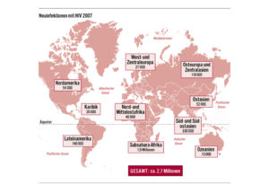 Aids in der Welt 2007