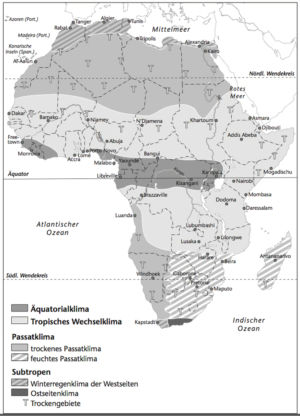 Climates in Africa
