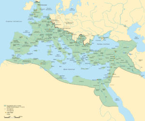Römisches Reich 117 nach Christus