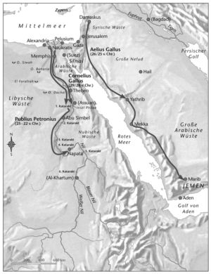 Roman campaign in Egypt and Arabia
