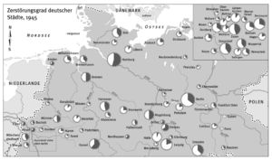 Destroyed cities in Germany 1945 (North)
