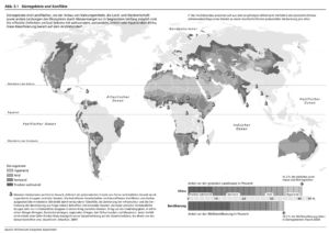 Drought areas and conflicts in the world 2007
