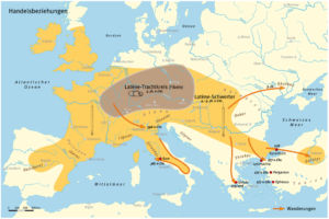 Trade relationship in the Iron Age