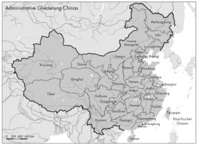 Administrative Gliederung Chinas